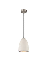 Franklite Precis 1lt Pendant Satin Nickel